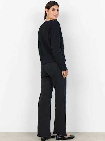 Soyaconcept Gebreid vest 'Shonas 3' in Zwart