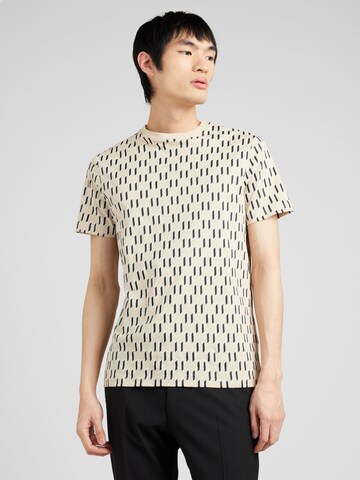 Karl Lagerfeld Shirt in Beige: front