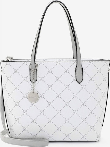 TAMARIS Shopper táska 'Anastasia' - fehér: elől