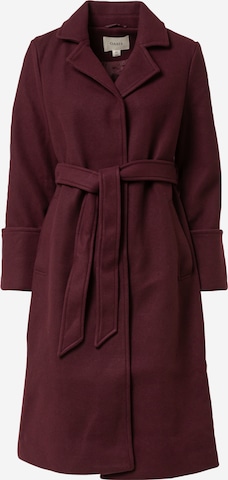 Oasis Between-Seasons Coat in Red: front