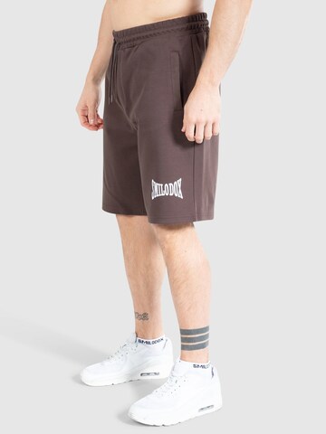 Smilodox Loose fit Pants 'Classic Pro' in Brown