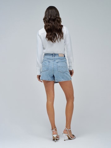 Salsa Jeans Zwemshorts in Blauw