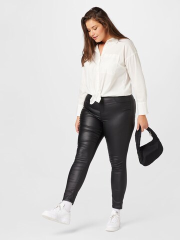 Dorothy Perkins Curve Skinny Παντελόνι σε μαύρο