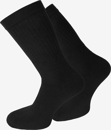 normani Socks in Black: front