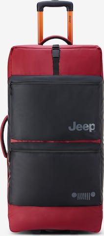 Trolley di Jeep in rosso: frontale
