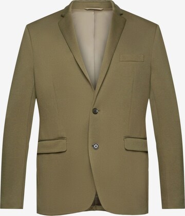 ESPRIT Slim fit Suit Jacket in Green: front