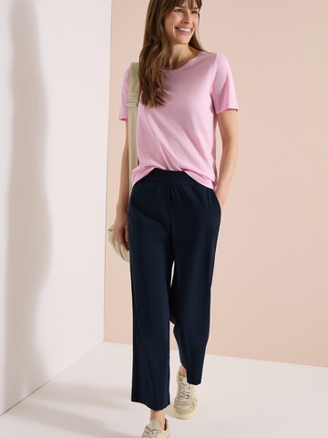 CECIL Wide Leg Hose 'Neele' in Blau