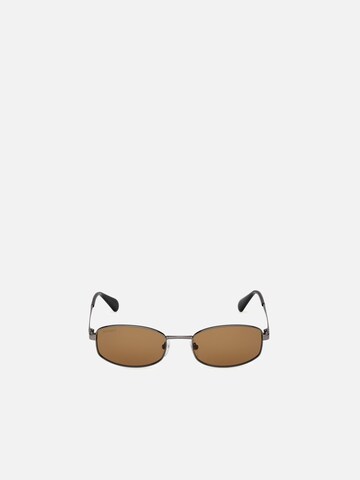 MAX&Co. - Gafas de sol 'Max &co MO0135 Shiny pale gold 54/20/140 Women Sunglasses' en plata: frente