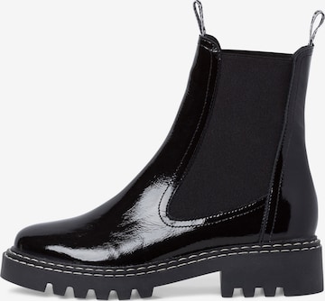 TAMARIS Chelsea boots in Black