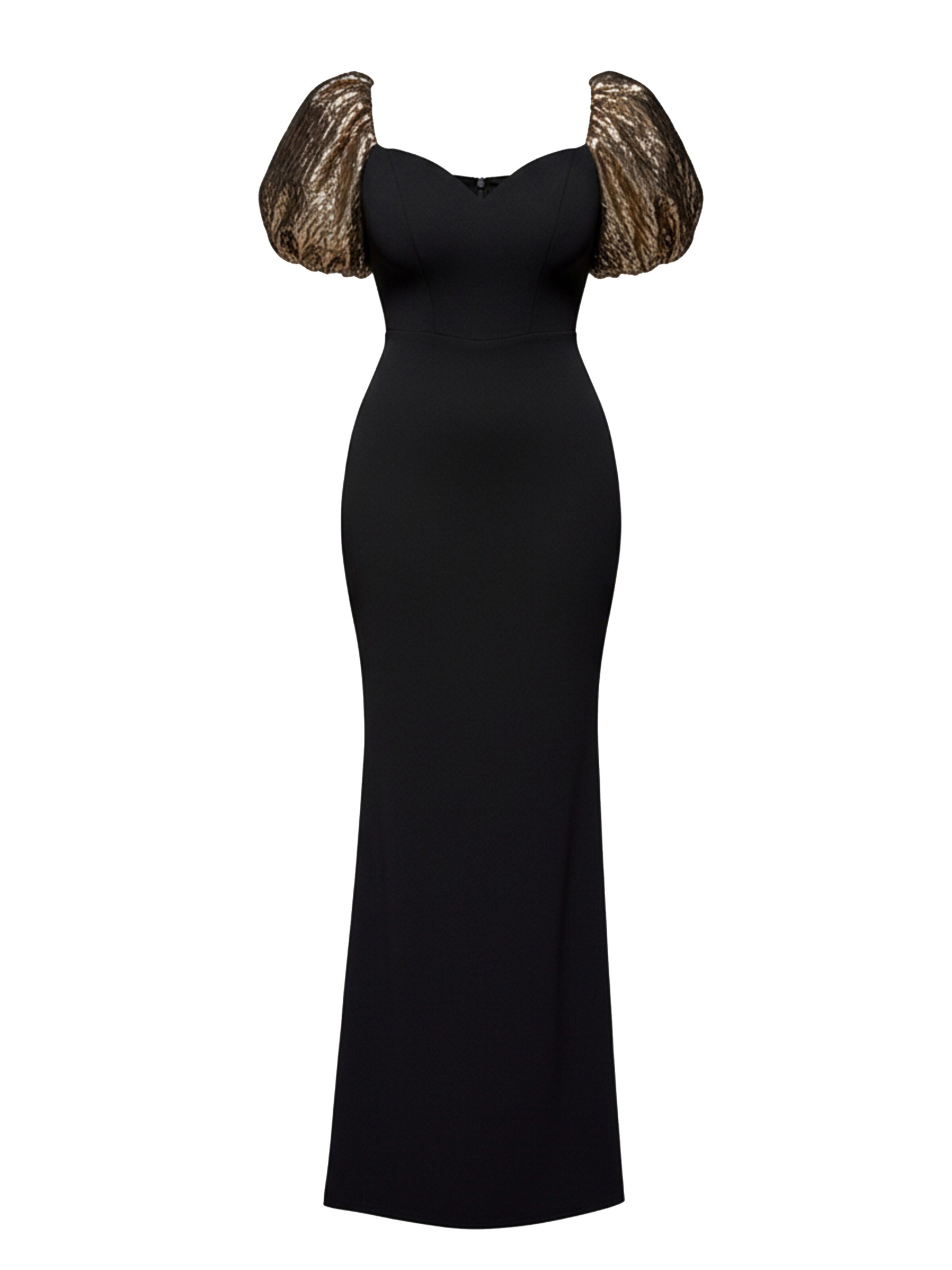 GODDIVA Evening dress in Black: front