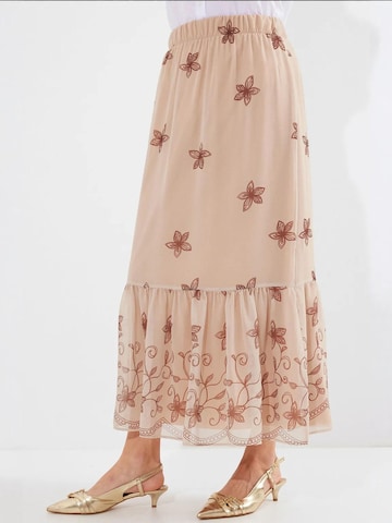Bigdart Skirt in Brown