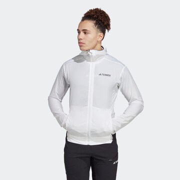 ADIDAS TERREX Regular Outdoorjacke 'Xperior Windweave' in Schwarz: Vorderseite