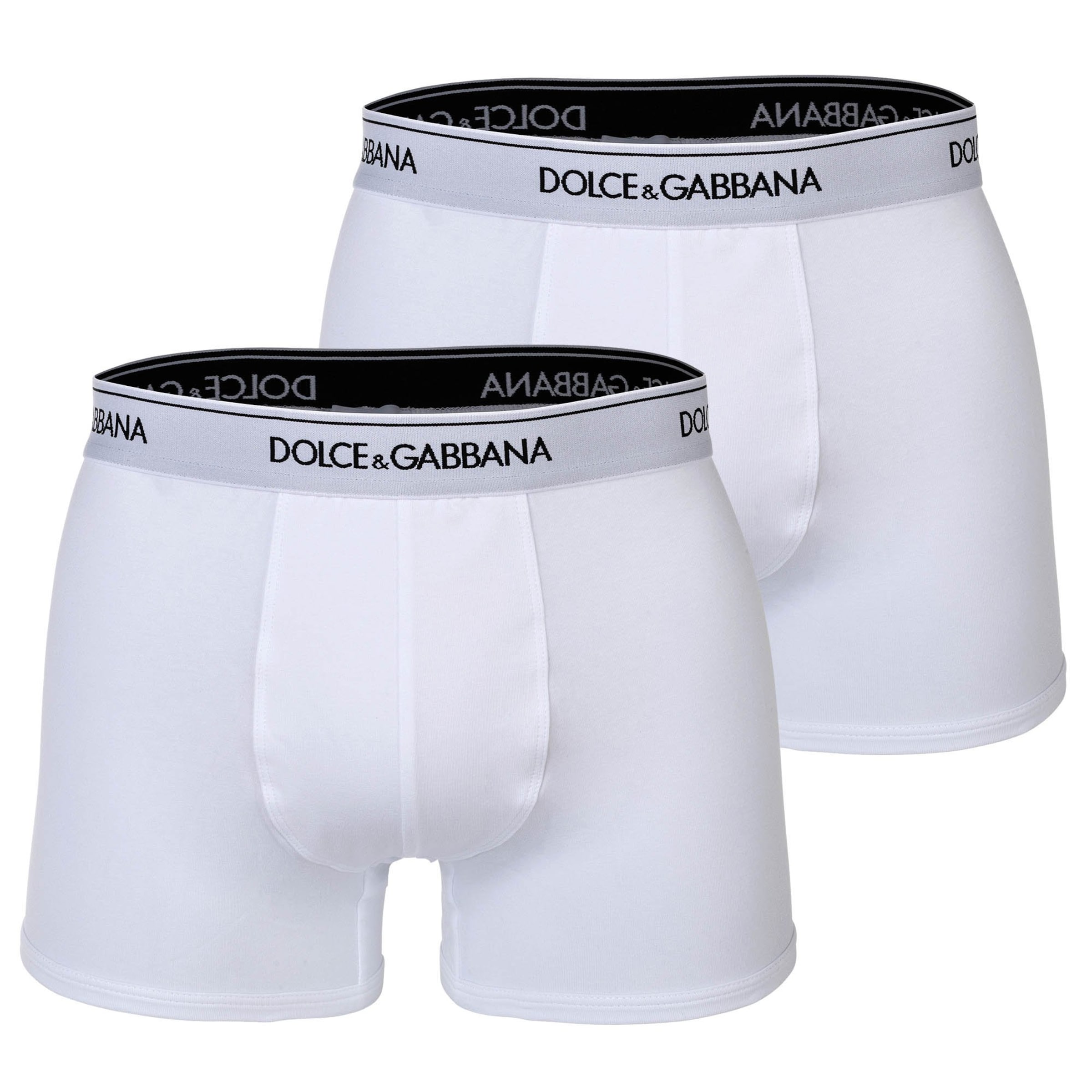 Boxer di DOLCE & GABBANA in bianco: frontale