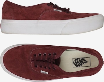 VANS Sneaker 40,5 in Rot: Vorderseite