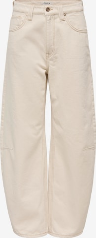 ONLY Barrel Jeans 'ONLFRANKIE' in Beige: front