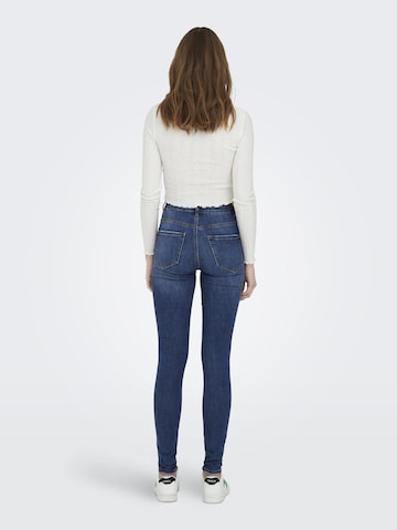 ONLY Skinny Jeans 'Rose' in Blauw