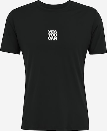 Maglia funzionale 'RESISTANCE 348' di NEBBIA in nero: frontale