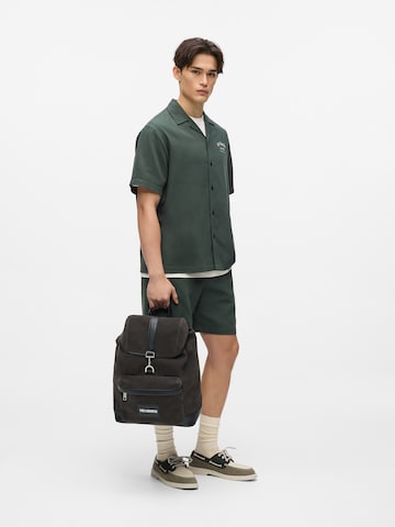 Zaino 'Traveller' di Karl Lagerfeld in marrone