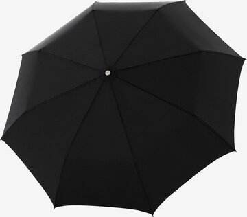 Parapluie Doppler Manufaktur en noir : devant