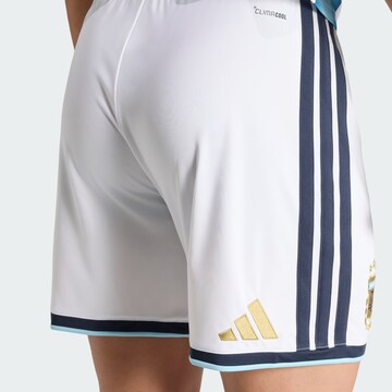 Regular Pantalon de sport 'Argentinien 26' ADIDAS PERFORMANCE en blanc