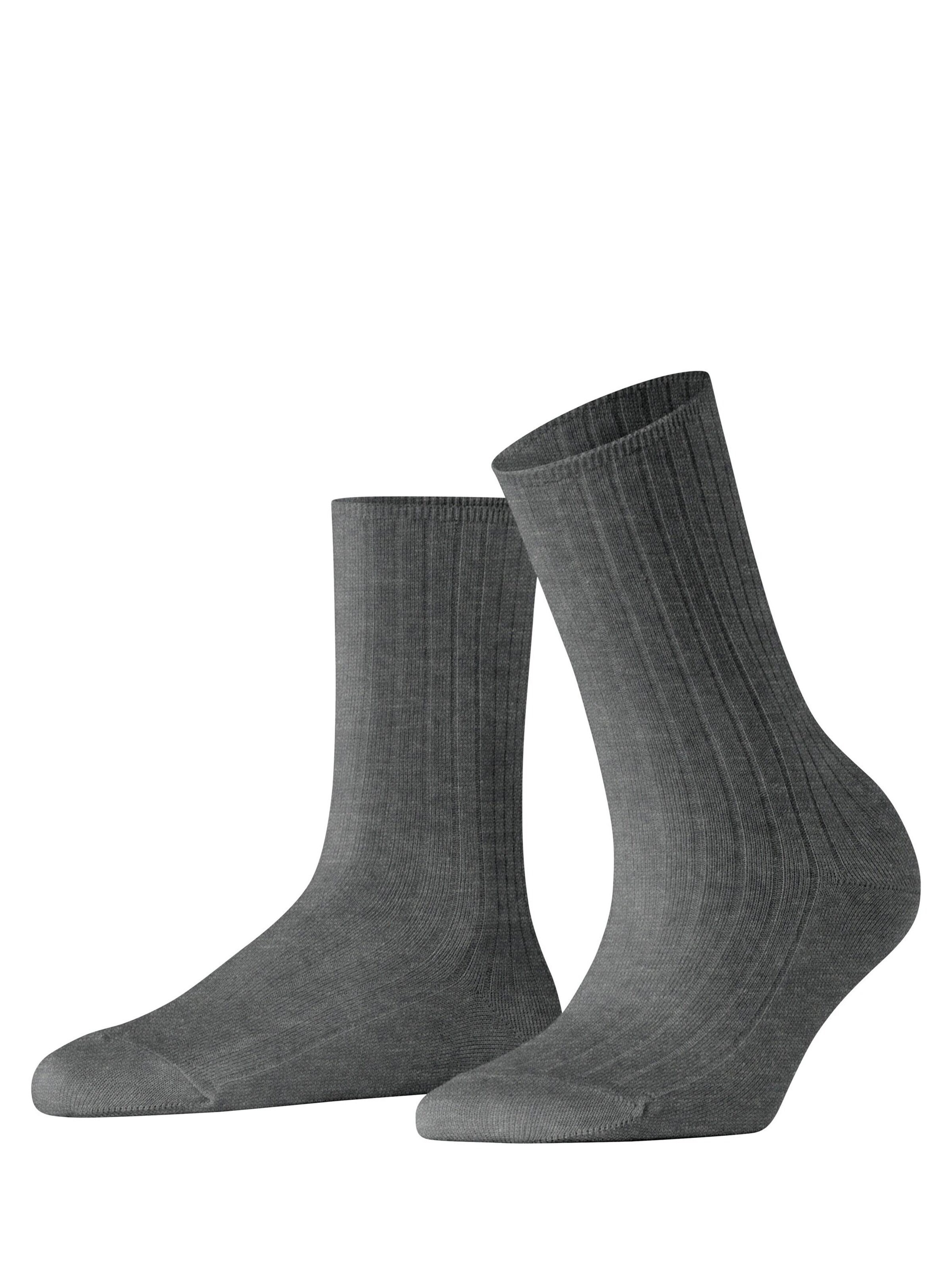 FALKE Socken 'Cotton Rib'‌‌ in Grau