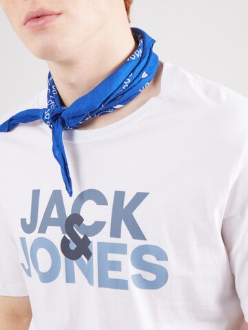 T-Shirt 'JWHJACULA' JACK & JONES en blanc
