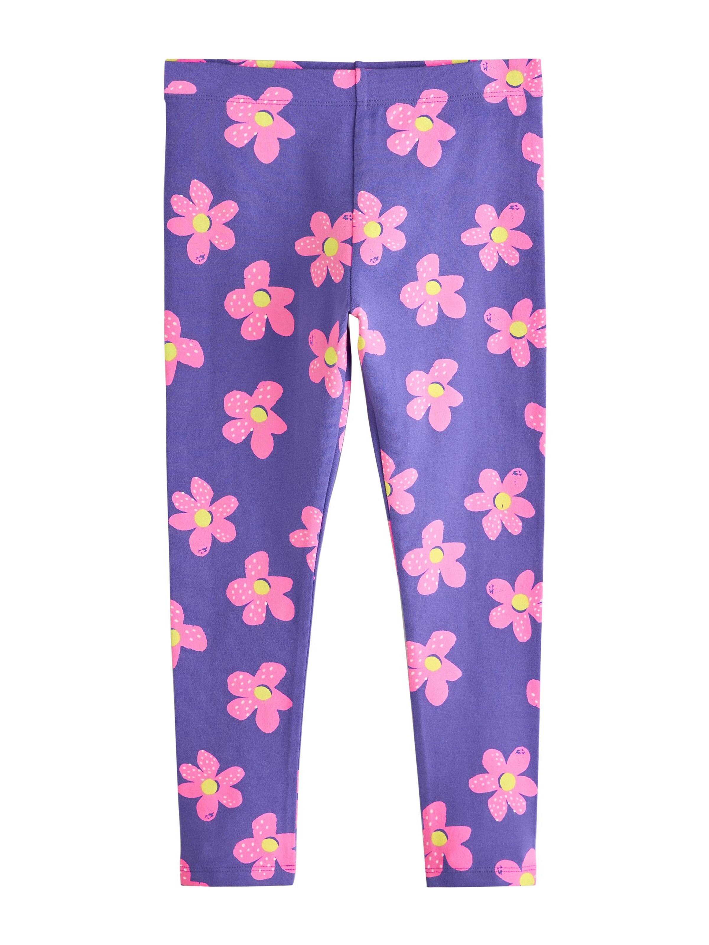 Next Skinny Leggings in Purple: front