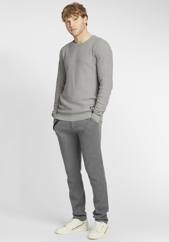 BLEND Regular Chino Pants 'Walton' in Grey