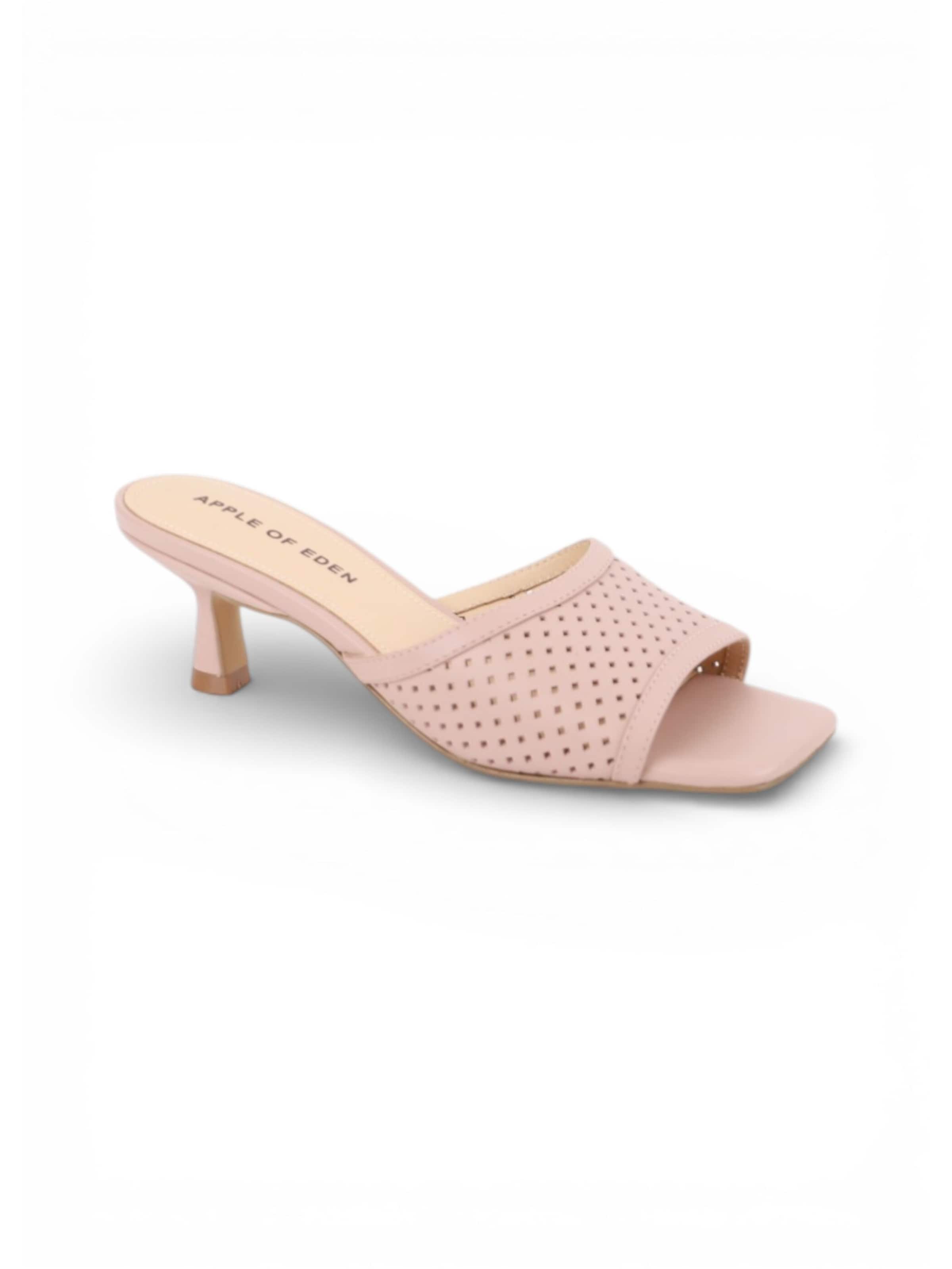 Apple of Eden Pantoletten 'HOLLEY', ca.5,5cm Absatz in Pink