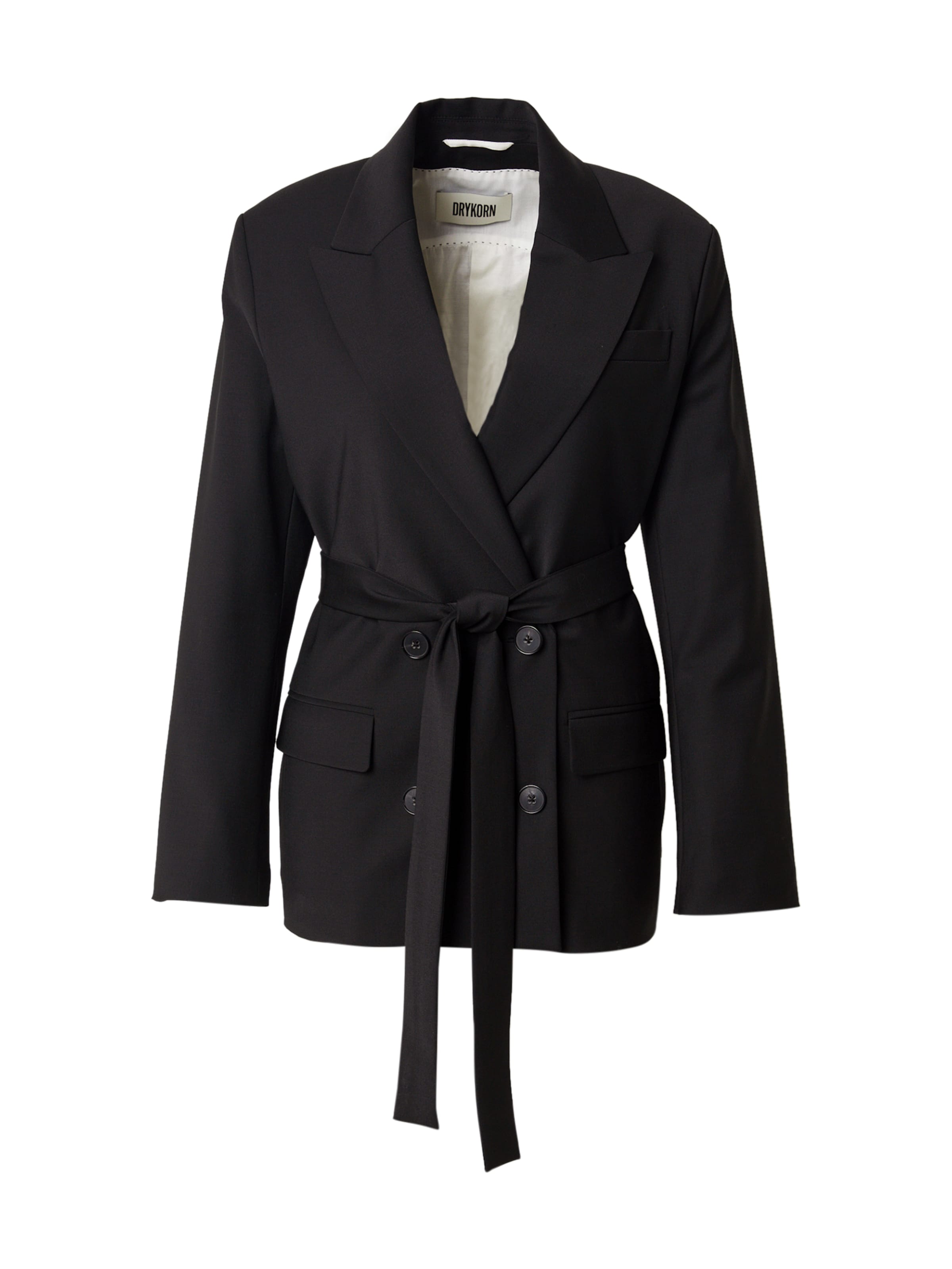 DRYKORN Blazer &#x27;TUFNELL&#x27; | črna barva: sprednja stran