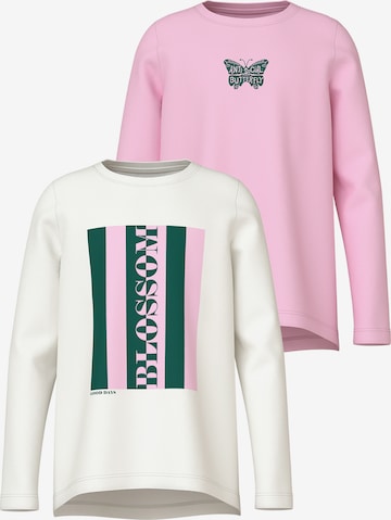 NAME IT Shirt 'NKFVIOLET' in Pink: front