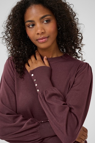 Pull-over 'KALizza' Kaffe en marron