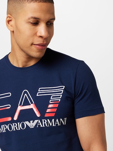 EA7 Emporio Armani - Camisa em azul