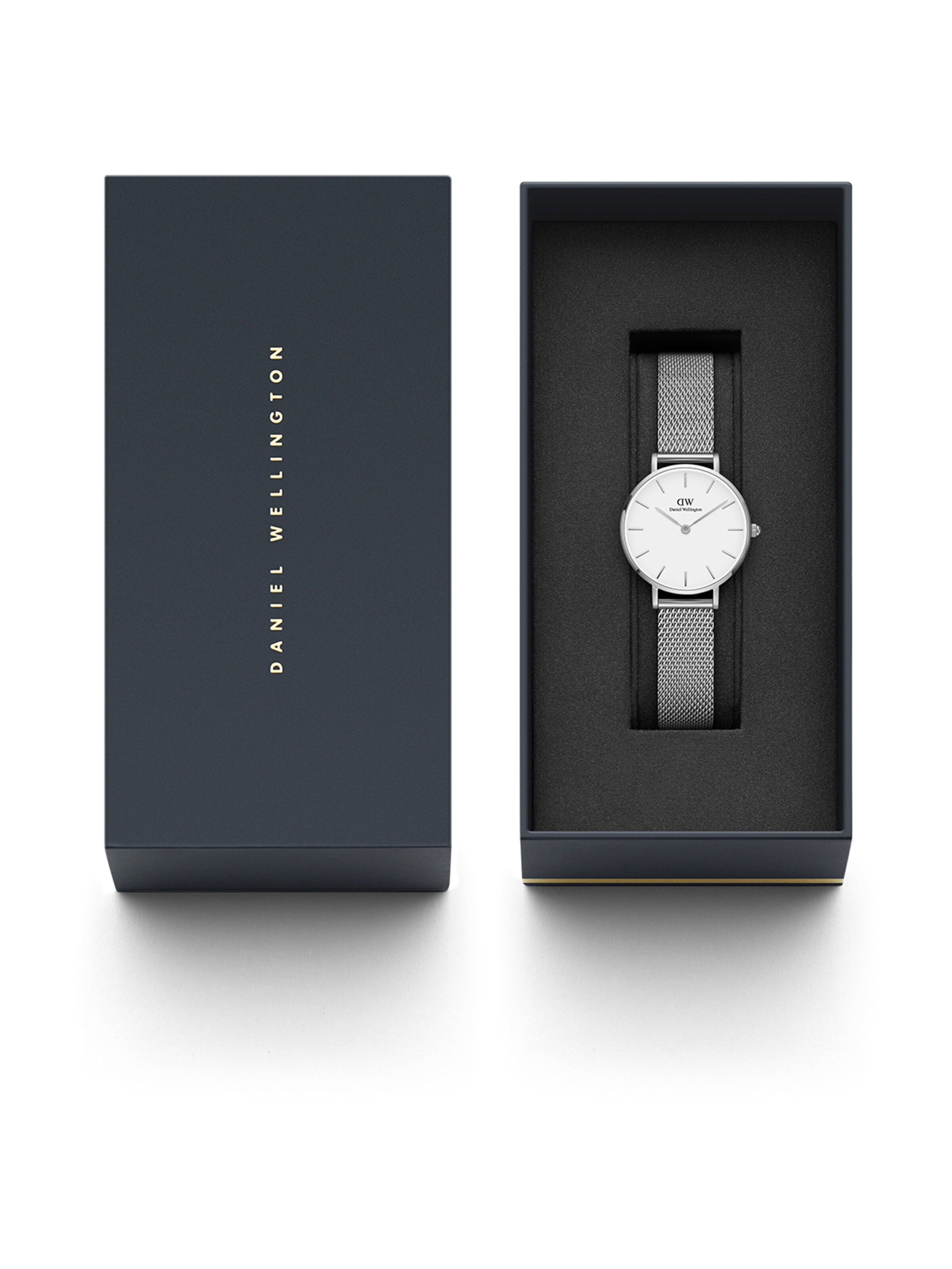Daniel Wellington Analog Watch 'Petite 28 Sterling DW00100220' in Silver