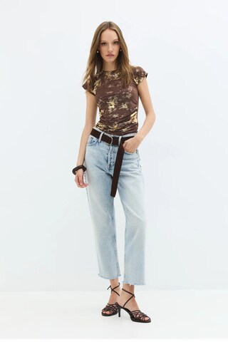 No Matter What Blouse in Braun