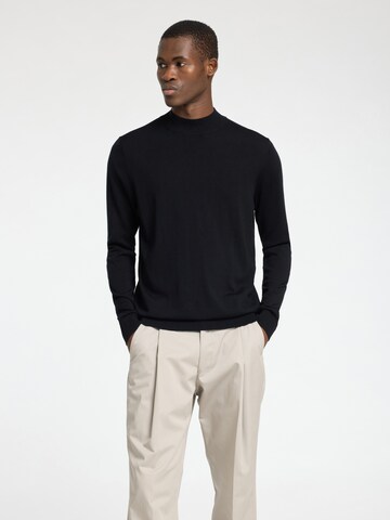 Pull-over 'SLHTray' SELECTED HOMME en noir : devant
