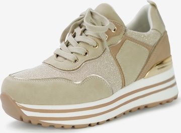 Lady Glory Sneakers 'POCA' in Beige: front