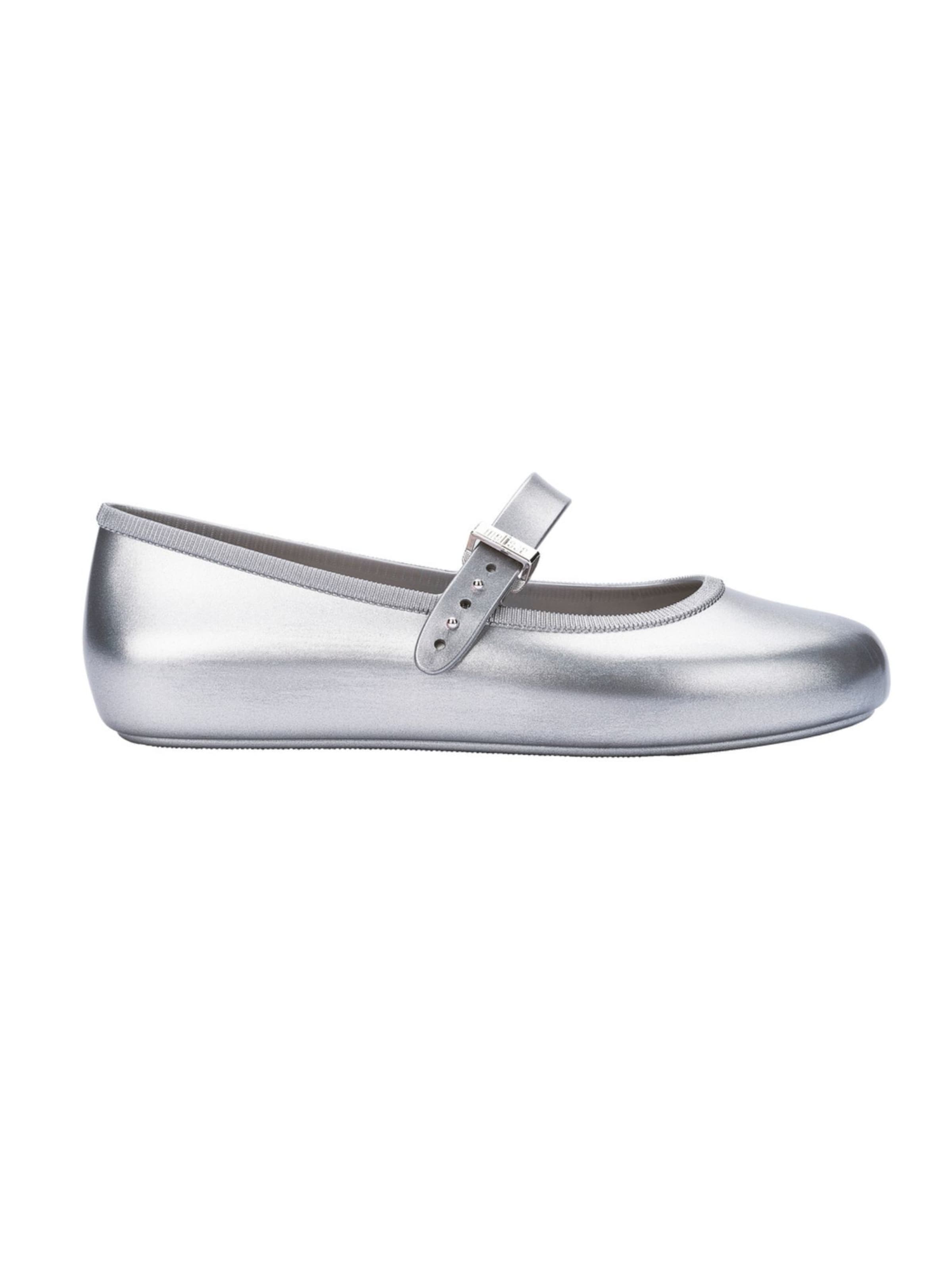 MELISSA Ballerina in Silber: Vorderseite