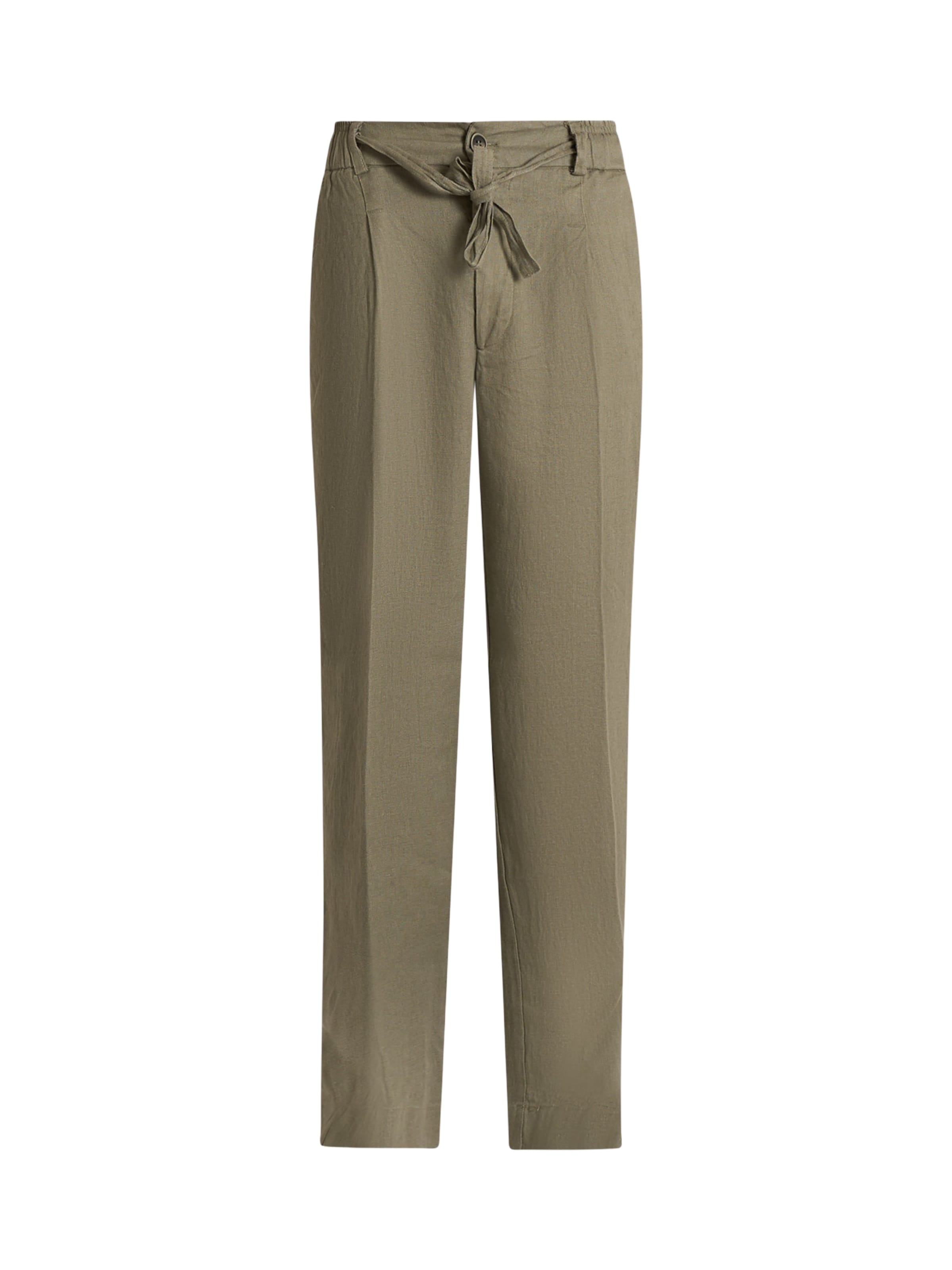 SSEINSE Regular Pantalon in Groen: voorkant