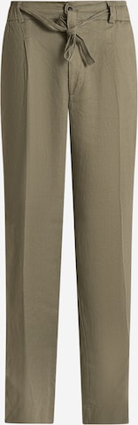 regular Pantaloni con pieghe di SSEINSE in verde: frontale