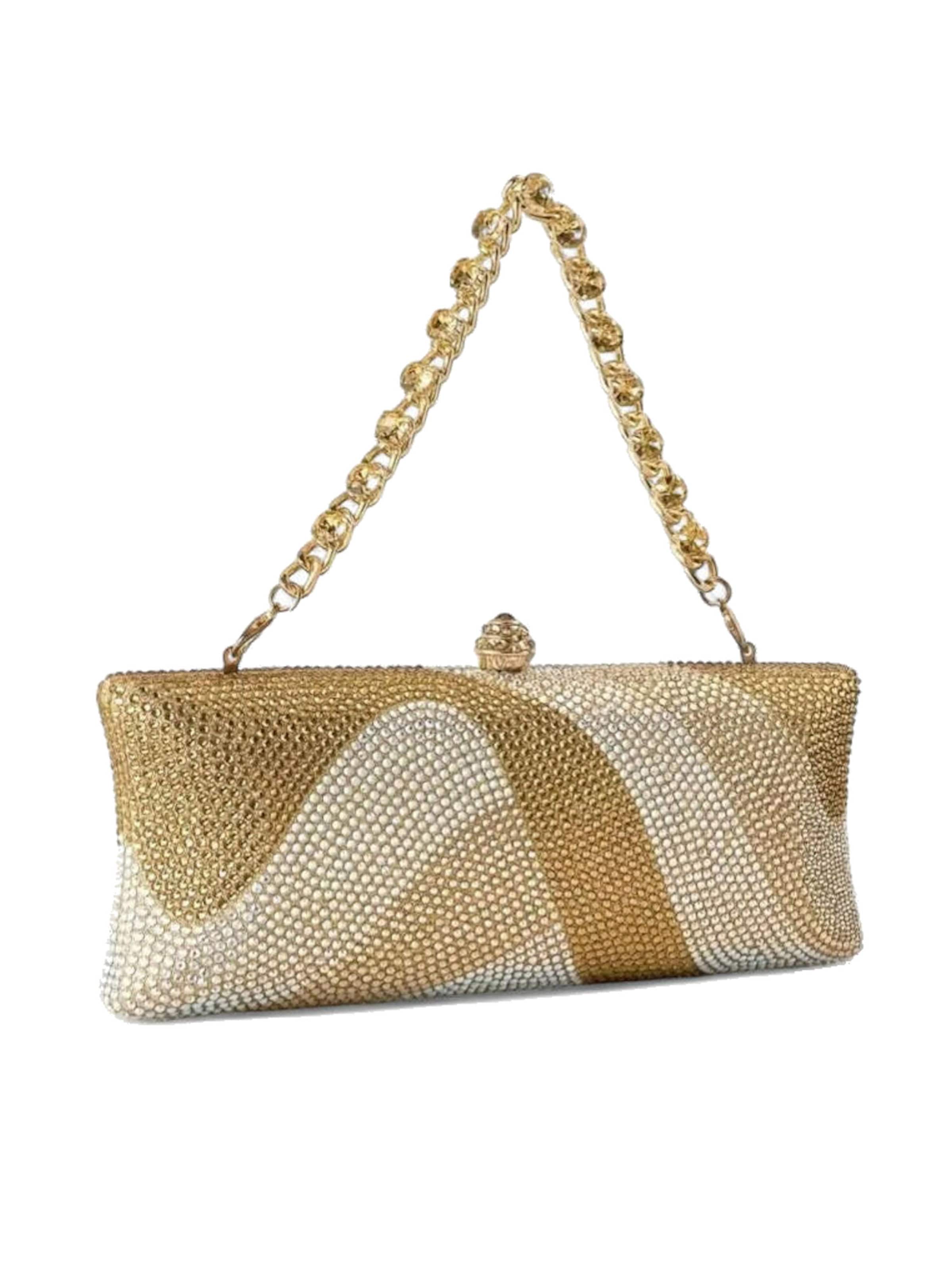 Tomshop24-7 Clutch 'Margo' in Gold