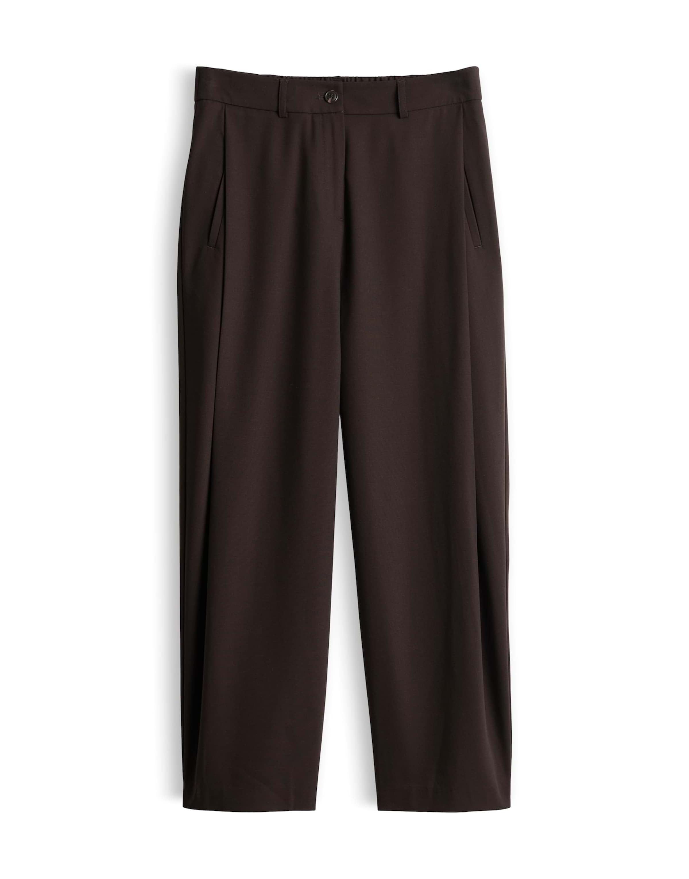 OPUS - Barrel Pantalón 'Myhi' en marrón: frente
