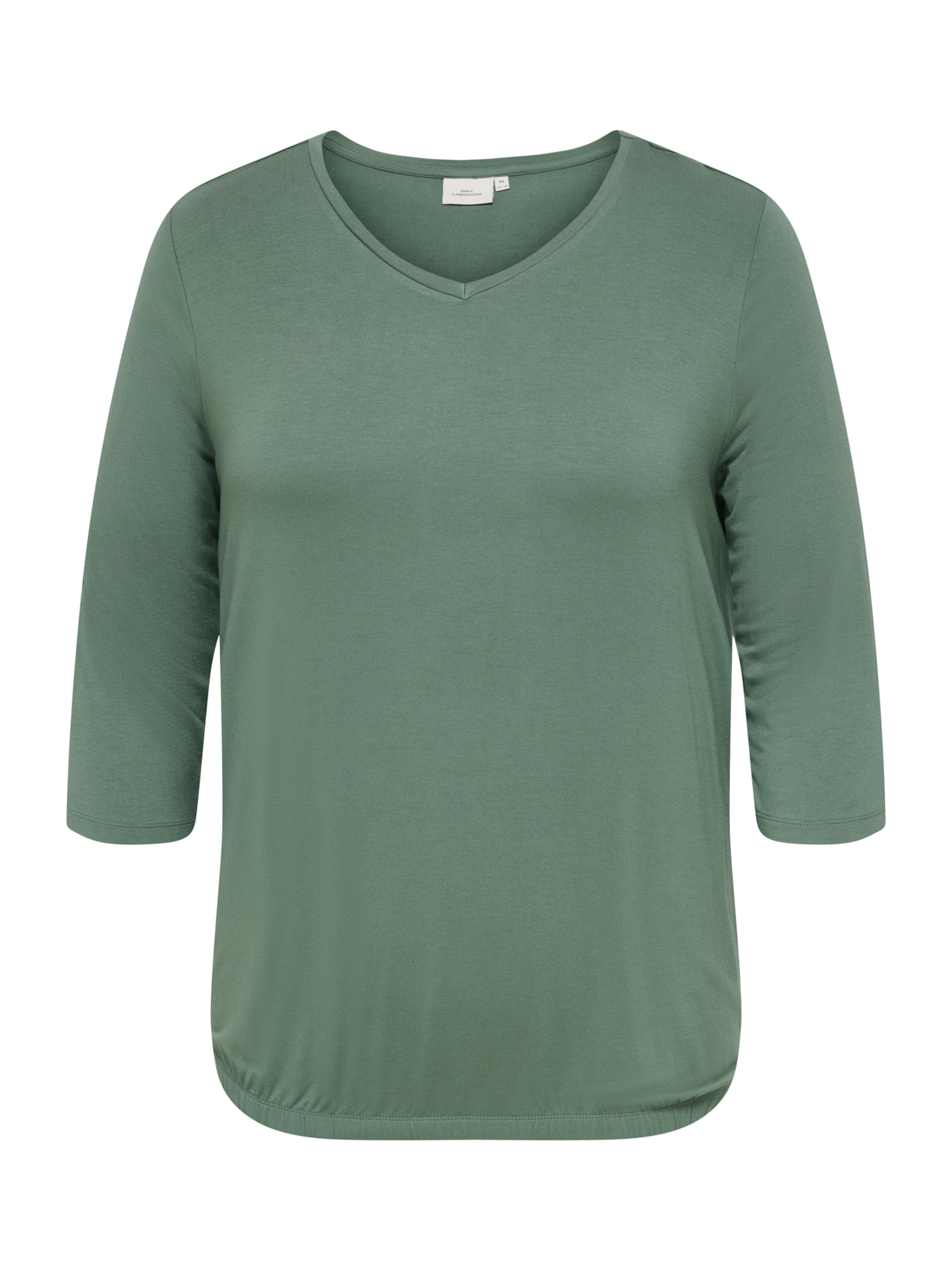 ONLY Carmakoma Tričko 'CARLINA' – zelená: přední strana