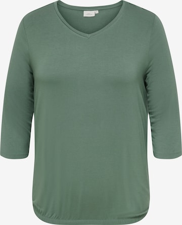 ONLY Carmakoma Paita 'CARLINA' värissä vihreä: etupuoli