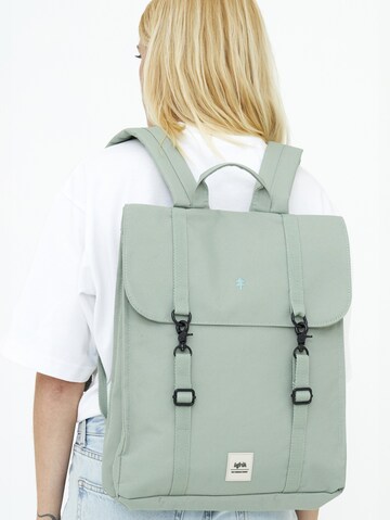 Lefrik Rucksack 'Handy' in Grün: Vorderseite