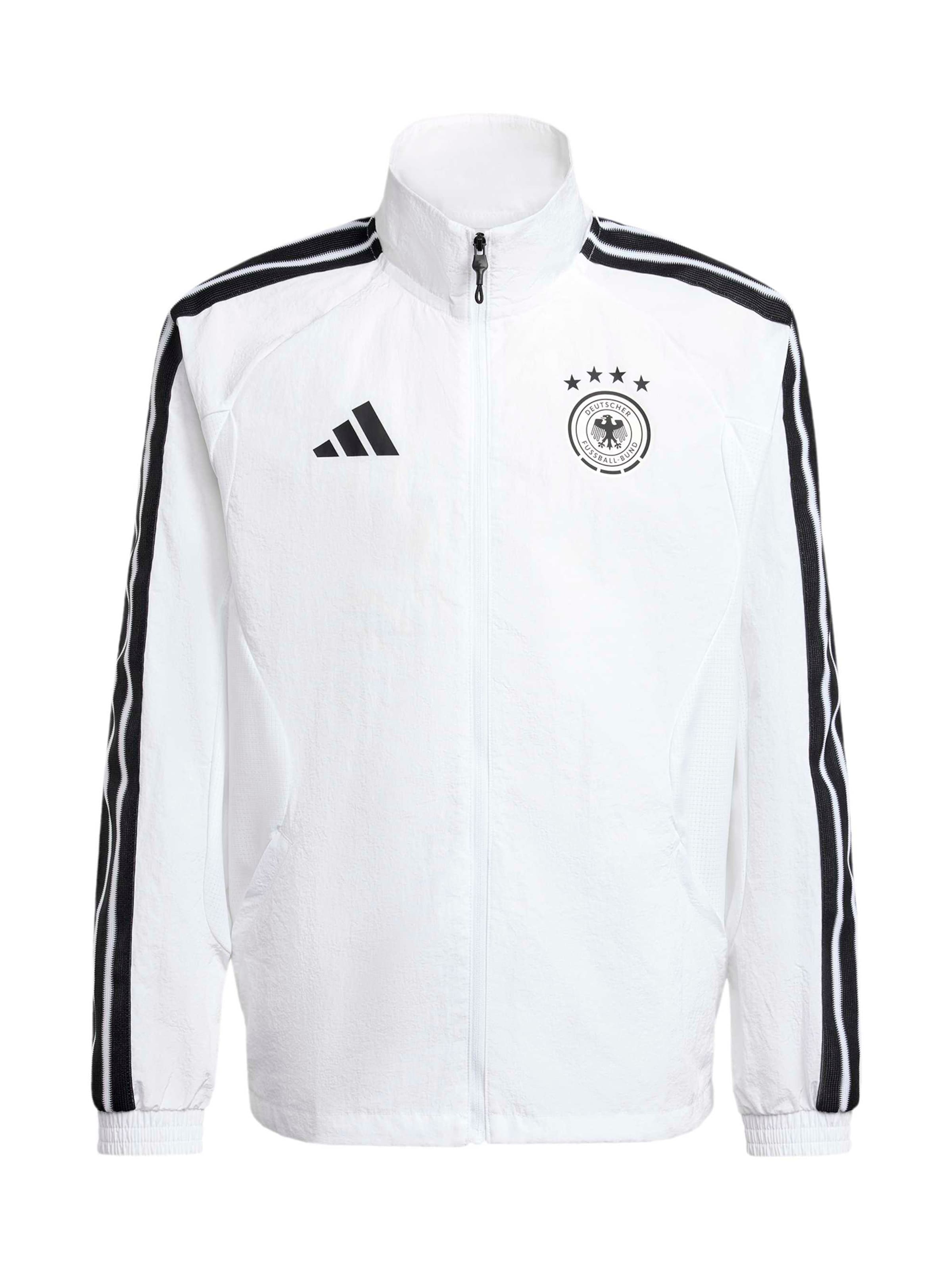 balts ADIDAS PERFORMANCE Sportiska tipa jaka 'DFB H AN JK Y': no priekšpuses