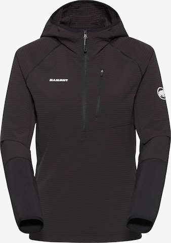 MAMMUT Sportsweatshirt in Schwarz: Vorderseite