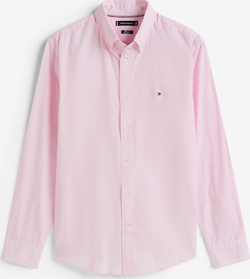 TOMMY HILFIGER Hemd 'Flex' in Pink: Vorderseite