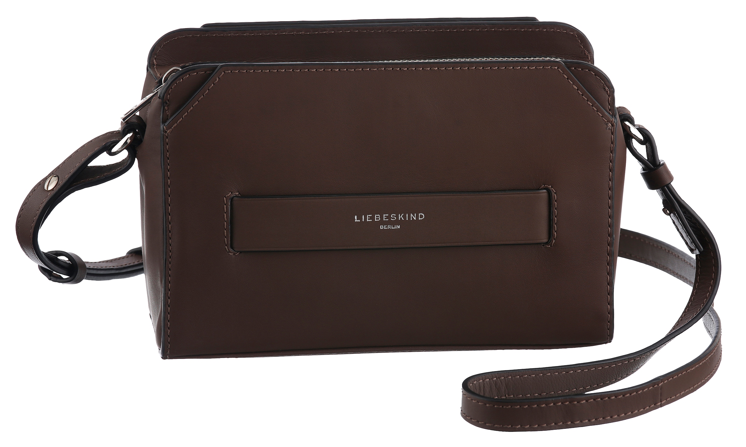 Liebeskind Berlin Schoudertas 'Lora' in Bruin: voorkant