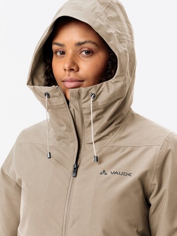 VAUDE Functionele jas in Beige